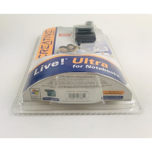Creative Labs Live! Ultra for Notebooks Cam Video 1.3MP Webcam USB 2.0 - Picture 4 of 9